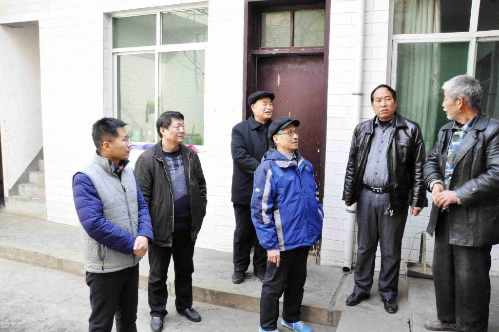 示范区慈协会长万为瑞慰问残疾人