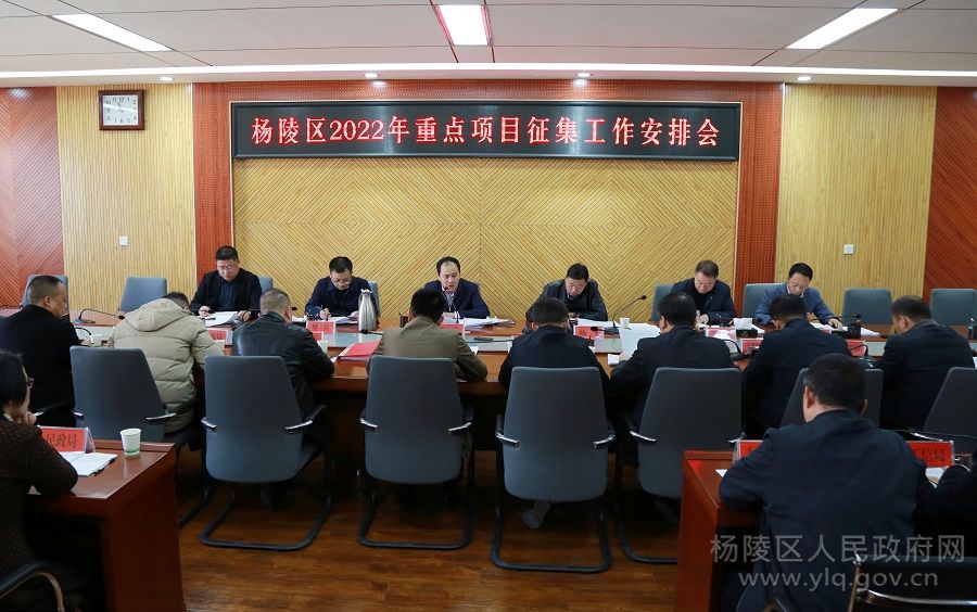 ljj雷竞技召开2022年重点项目征集工作安排会