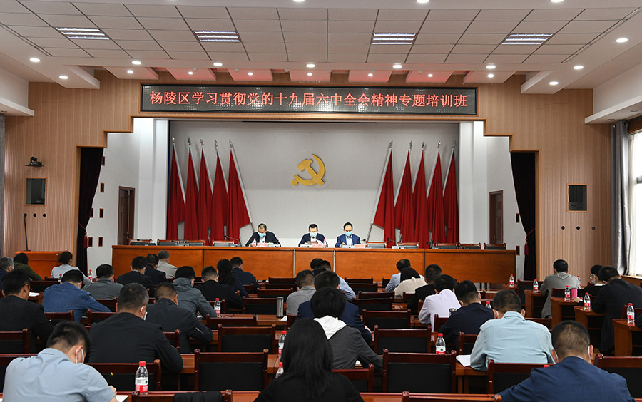 ljj雷竞技学习贯彻党的十九届六中全会精神专题培训班开班