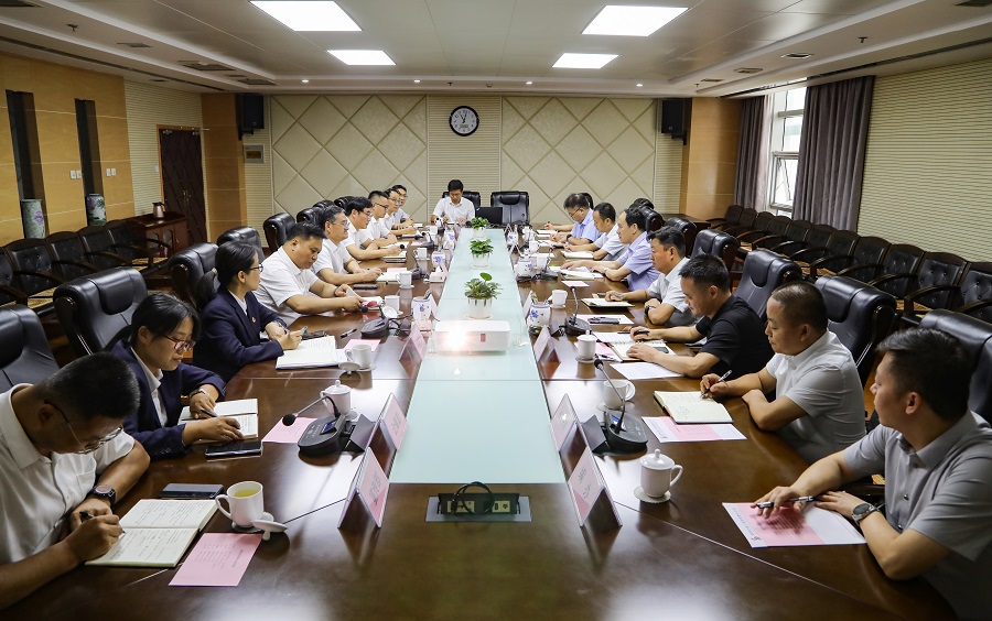 李朝喜带队拜访陕西化建工程有限责任公司