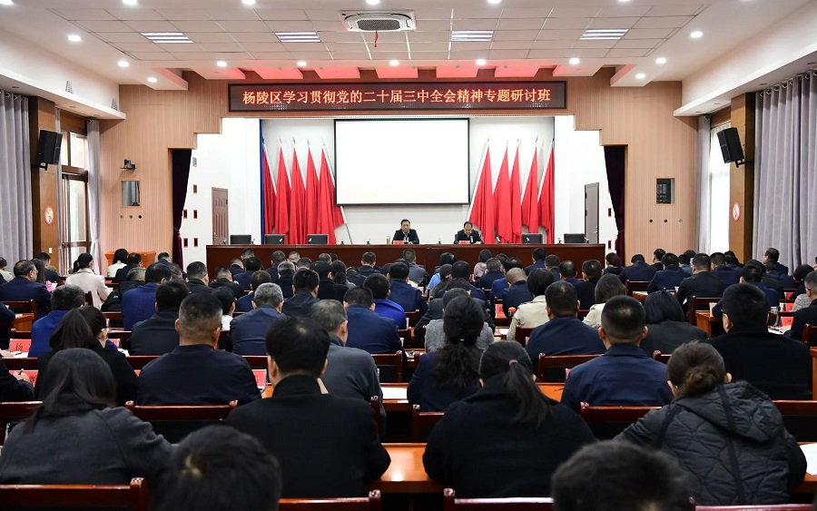 ljj雷竞技学习贯彻党的二十届三中全会精神专题研讨班开班