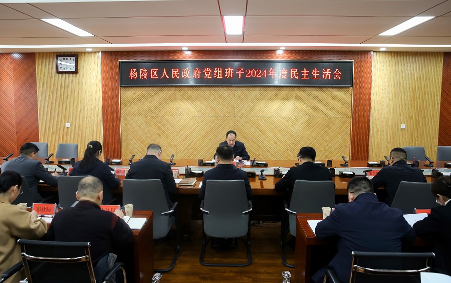 ljj雷竞技政府党组班子召开2024年度民主生活会
