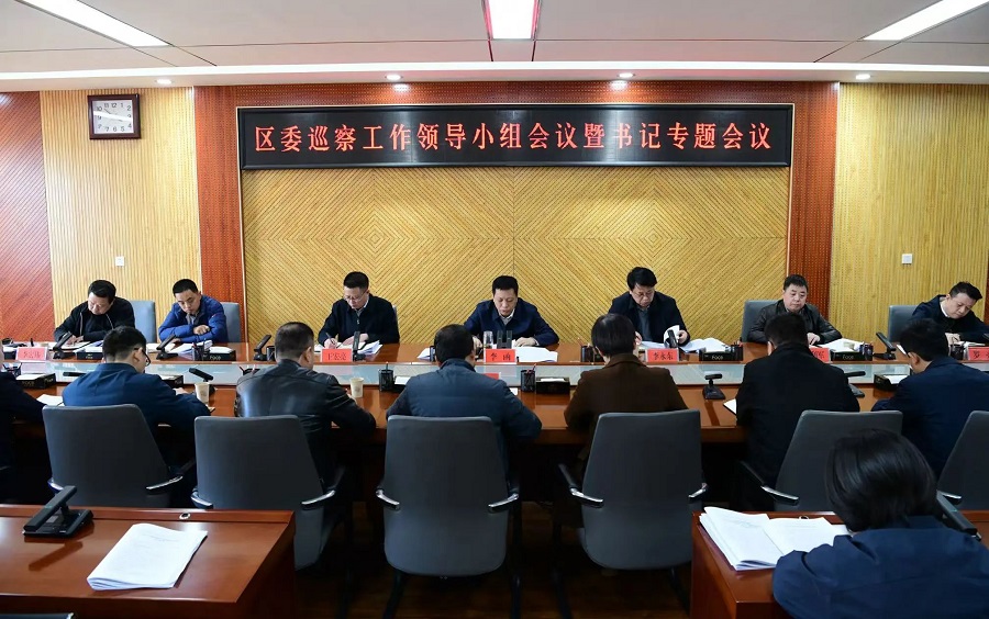 ljj雷竞技委巡察工作领导小组会议暨书记专题会议召开