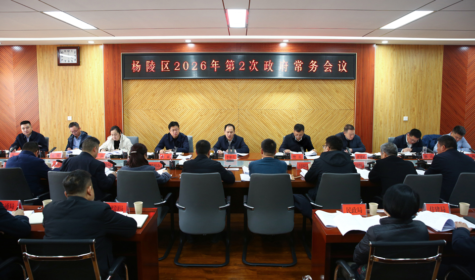 李朝喜主持召开区政府2026年第2次常务会议