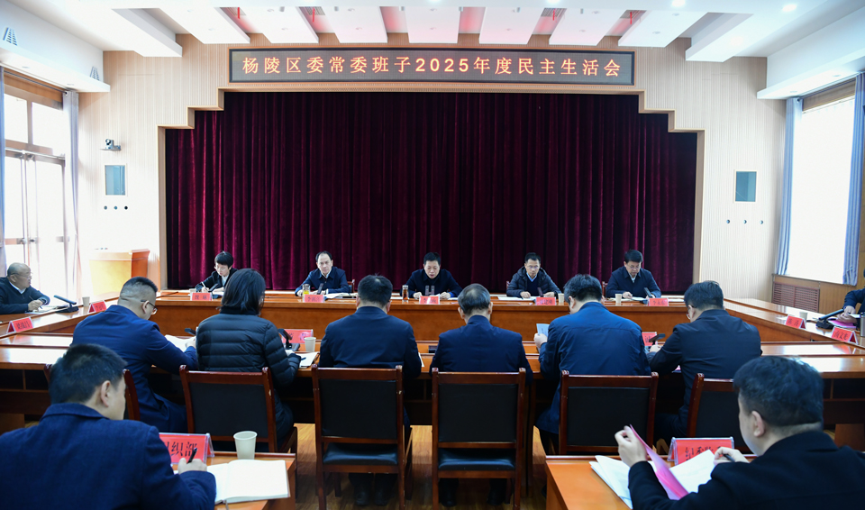ljj雷竞技委常委班子召开2025年度民主生活会